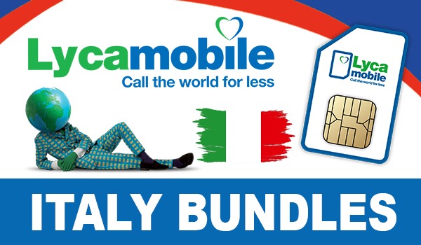 Lycamobile Italy Bundles